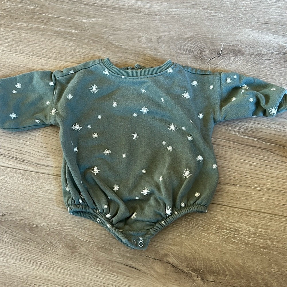 Grayson Collective 0-3 month bubble onesie